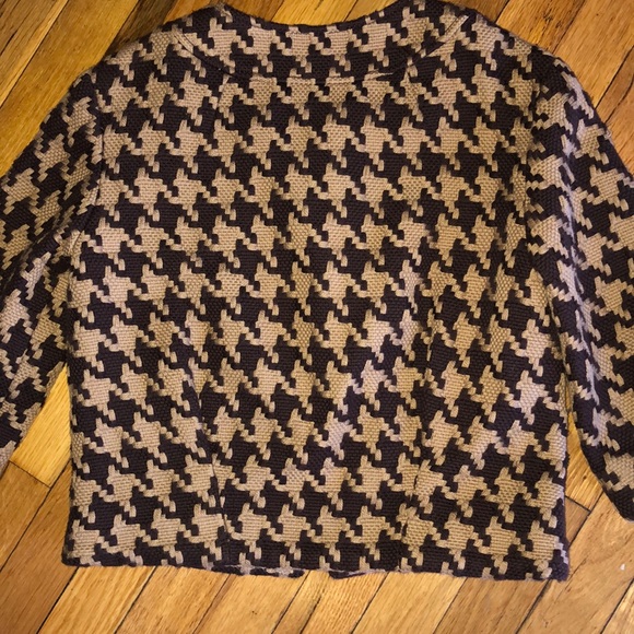 🥠MICHAEL KORS🥠CROPPED TWEED HERRINGBONE JACKET🥠 - Picture 5 of 8